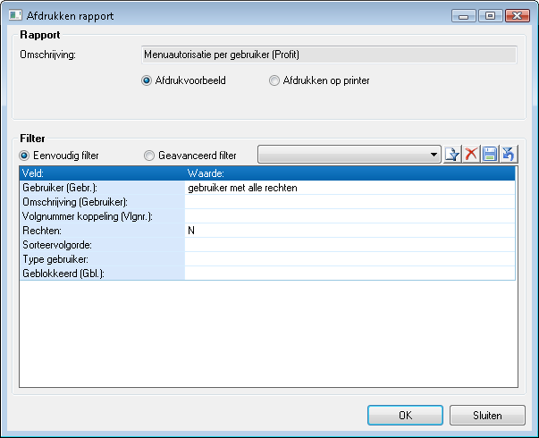App_Autorisatie bijwerken na Update of Build (rapport)