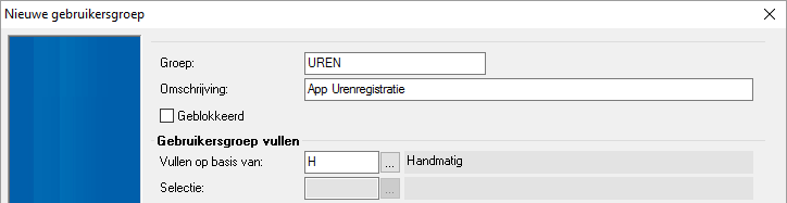 App_Cnr Eigen App connector autorisatiegroep toevoegen - Nieuw
