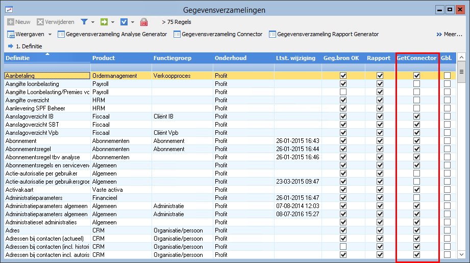 App_Conn GS Lokaal voorbereiding - GetConnector toevoegen