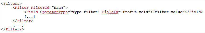 App_Conn GS Lokaal GetConnector - Filter - XML - Simple