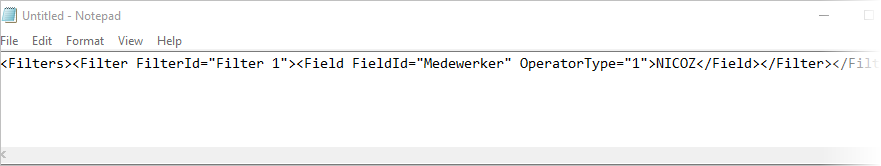 App_Conn GS Lokaal GetConnector - Filter - XML (30 proc) - Profit