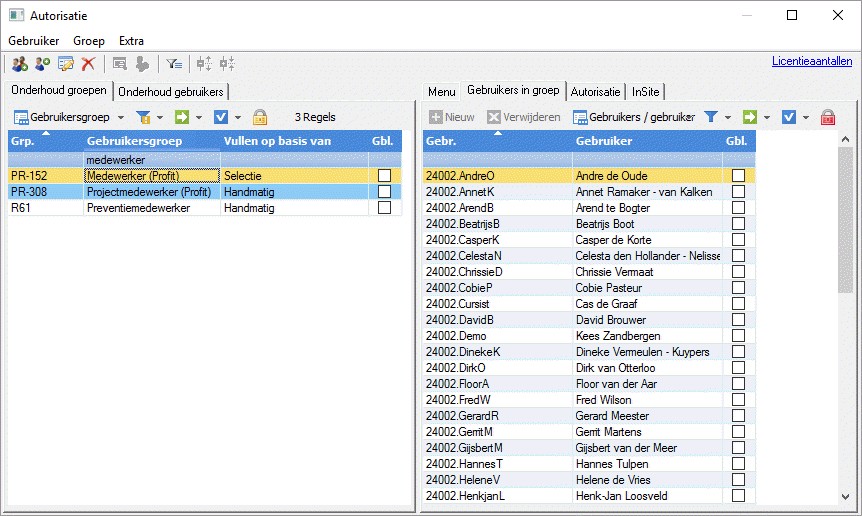 App_AFAS Pocket autorisatie (groep)
