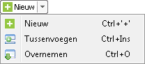 Data_Boeking toevoegen - Nieuwe regel