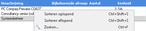 Dat_Zoeken in boekingsregels - Activeren