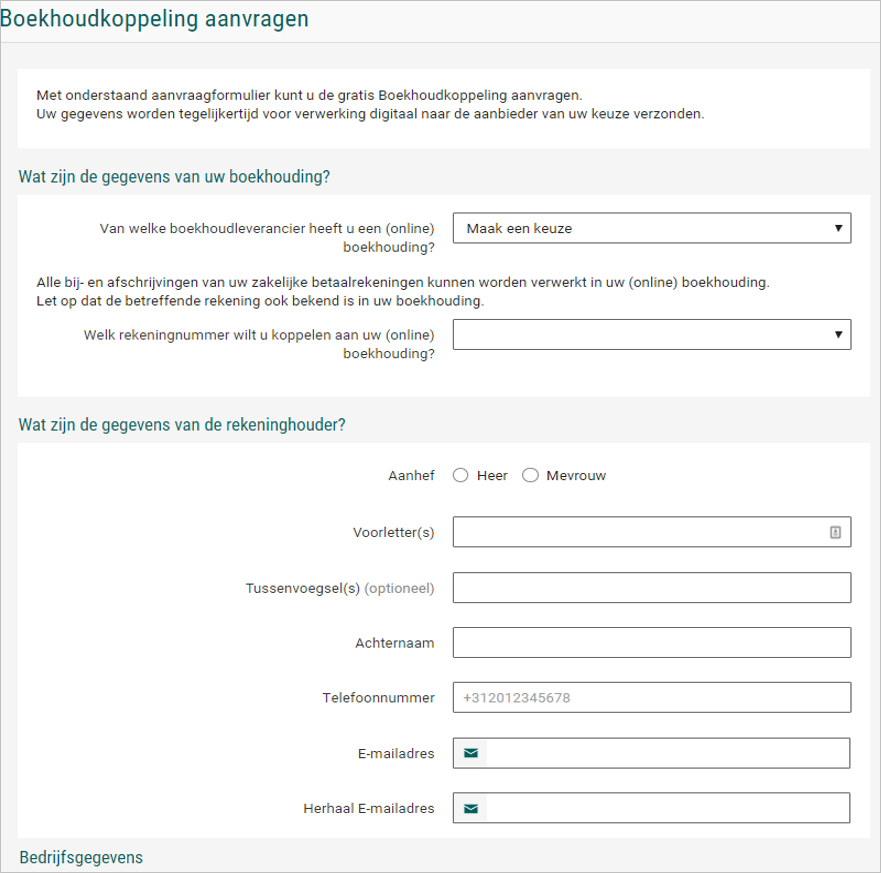 Fin_Aanvraagformulier Bankkoppeling ABN (A)