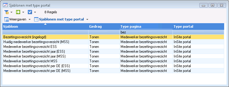 Hrm_Verlof bezetting InSite inrichten (30 autorisatie)