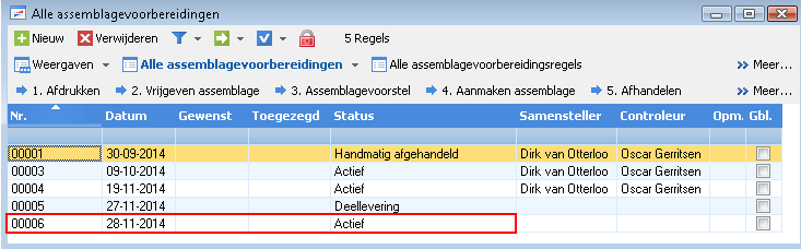 Item_Assemblagevoorbereiding automatisch toevoegen 3