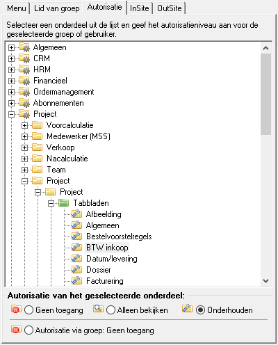 Pro_Btw-plicht per project autoriseren
