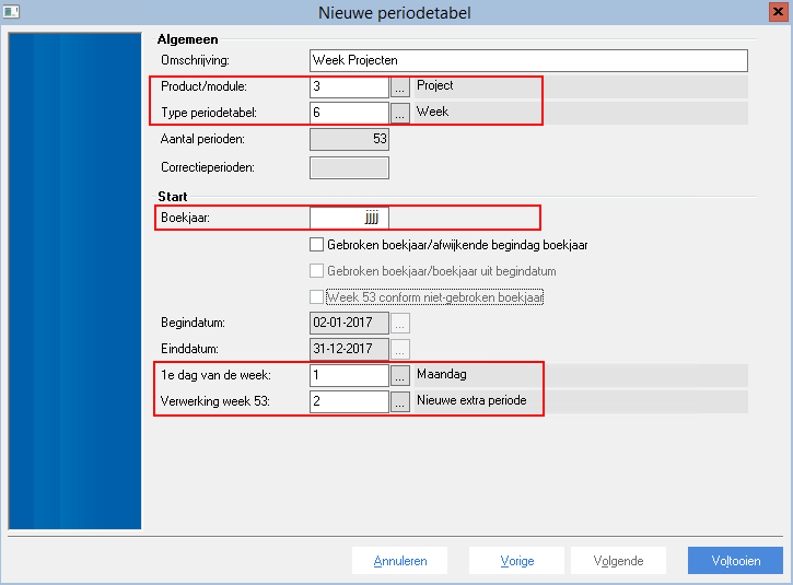 Pro_Periodetabel aanmaken voor nacalculatie per week (10)