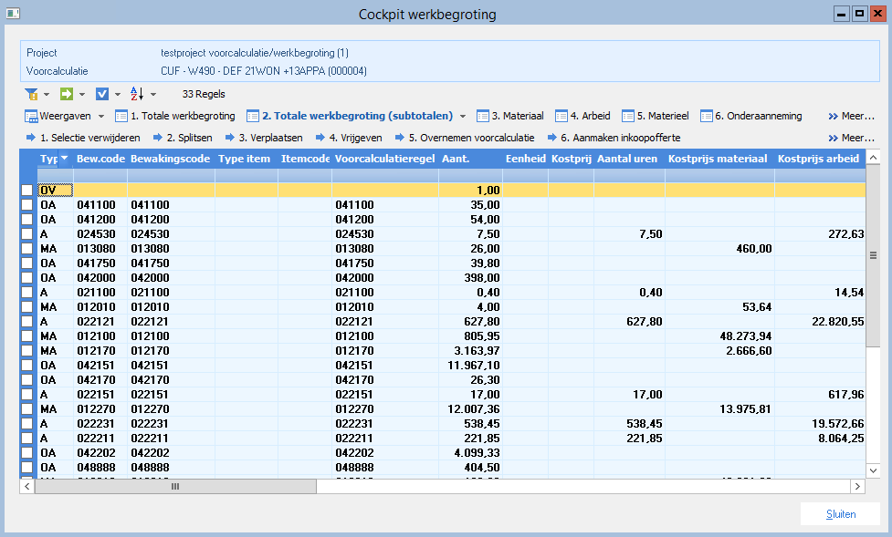 Pro_Werkbegroting met subtotalen raadplegen (10)