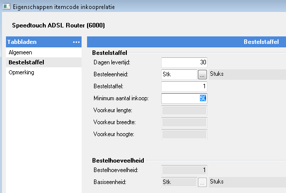 Purchs_Levertijd en inkoopaantal per Itemcode inkooprelatie (10)