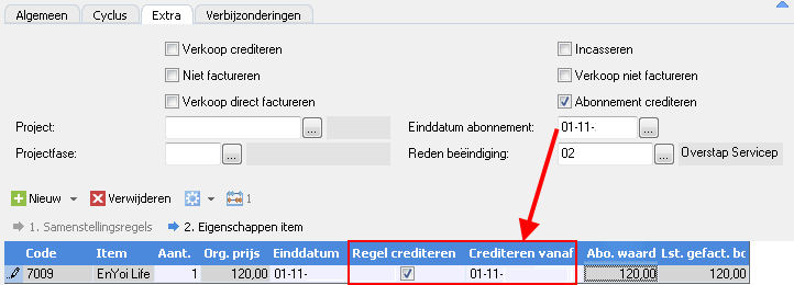 Sub_Abonnement beeïndigen en crediteren (45)