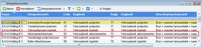 Sub_Integratiesoort inrichten (10)